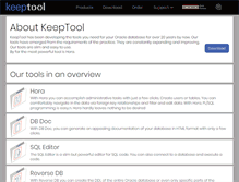 Tablet Screenshot of keeptool.com